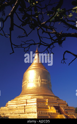 La Pagode Lawkananda Bagan en Birmanie Banque D'Images