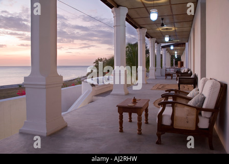 Ibo Island Lodge sur l'île d'Ibo dans l'archipel des Quirimbas près de Pemba dans le nord du Mozambique. Banque D'Images