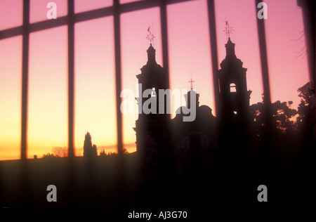 L'église jésuite de Santa Catalina, dans le centre de l'Argentine Banque D'Images