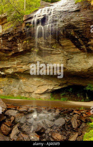 Bridal Veil Falls, North Carolina Banque D'Images