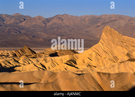 Zabriskie Point, Death Valley National Park, California USA. Banque D'Images