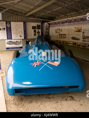 Donald Campbell's Bluebird à Holker Hall, Cumbria Banque D'Images