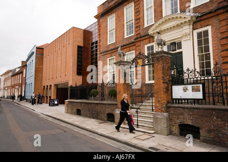 UK West Sussex Chichester Pallant Nord Pallant House Gallery en période Queen Anne merchants house Banque D'Images