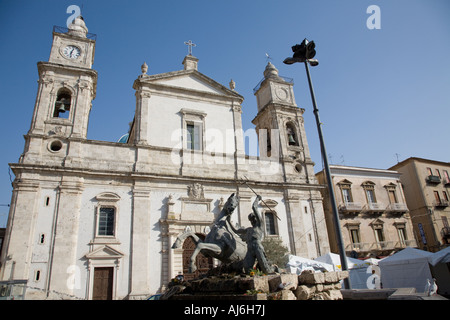 Cathédrale Santa Maria la Nuova, Caltanissetta Sicile Banque D'Images