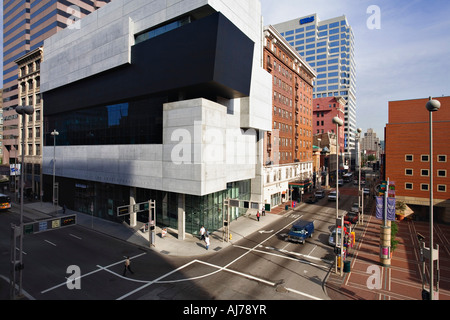 Le Centre d'art contemporain situé dans le centre-ville de Cincinnati, Ohio. Banque D'Images