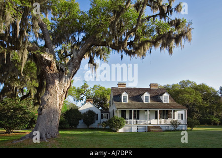 Charles Pinckney National Historic Site situé sur Sullivan's Island à l'extérieur de Charleston en Caroline du Sud. Banque D'Images