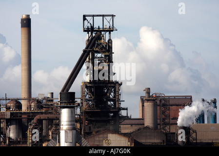 Steelworks Port Talbot au Pays de Galles 3 Banque D'Images