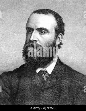 Charles Stuart Parnell, homme politique irlandais du 19ème siècle, c1874-1891. Artiste : Inconnu Banque D'Images