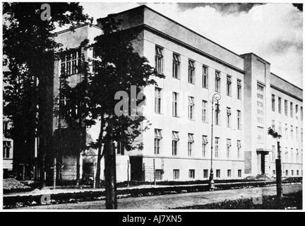 Institut du Radium, Varsovie, Pologne, 1932. Artiste : Anon Banque D'Images