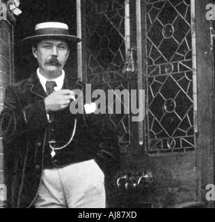 Arthur Conan Doyle, écrivain écossais, c1900. Artiste : Inconnu Banque D'Images