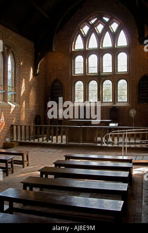 L'église historique de Jamestown, la Virginie Banque D'Images