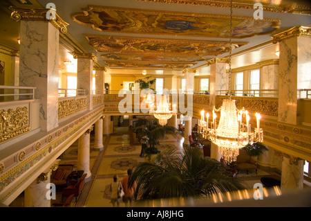 Hall à French Lick Springs Resort Hotel à French Lick Springs Banque D'Images