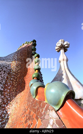 Casa Batllo Barcelone Espagne Banque D'Images