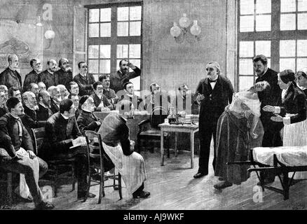 Jean Martin Charcot, neurologue français et le pathologiste, 1887. Artiste : Anon Banque D'Images