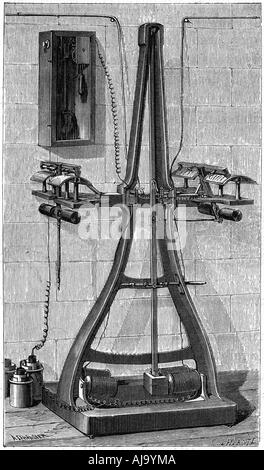 Caselli's pantelegraph, 1874 Artiste : Inconnu Banque D'Images