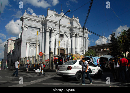 L'église de San Francisco dans la ville de Guatemala, capitale du Guatemala Banque D'Images