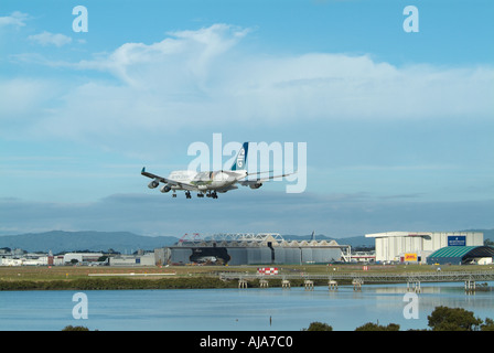 Air New Zealand Ingénierie Mangere Auckland Nouvelle Zelande Jean Batten International airport Banque D'Images