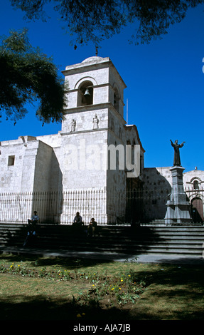 Eglise de San Francisco, Arequipa, Pérou Banque D'Images