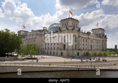 Le Reichstag, Berlin, Allemagne Banque D'Images