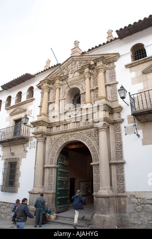 La Casa Real de la Moneda, la monnaie Maison à Potosi, Bolivie Banque D'Images