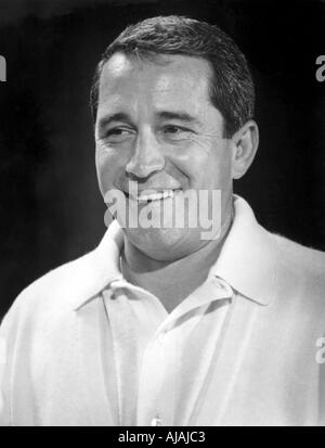 Le chanteur Perry Como Banque D'Images