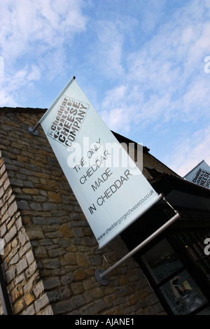 Les gorges de Cheddar Cheese Shop en Angleterre Somerset Cheddar Banque D'Images