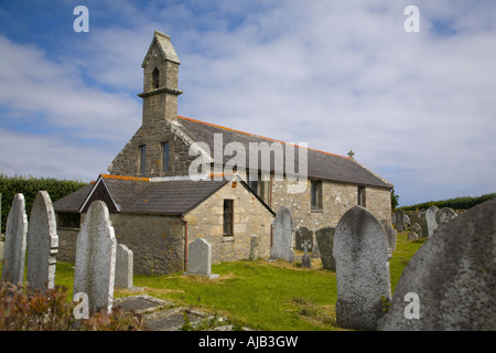 L'église St Martin St.Martins Isles of Scilly Banque D'Images