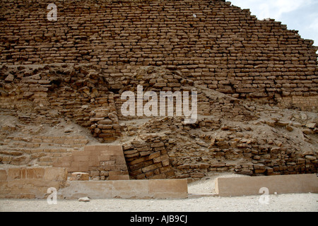 Pyramide 2650 BC en Zoser s complexe funéraire de Saqqarah, près du Caire Egypte Afrique Banque D'Images