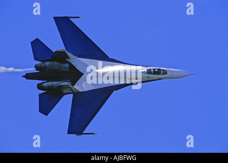 Le Sukhoi Su-27 FLANKER jet fighter aircraft Banque D'Images