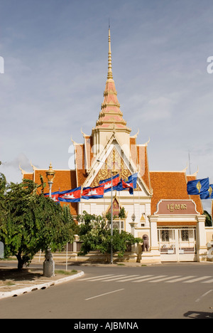 Cambodge Phnom Penh Bâtiment de l'Assemblée nationale Banque D'Images