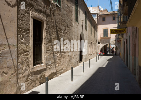 Dans le centre historique de la ville, Palma, Majorque, Espagne Banque D'Images