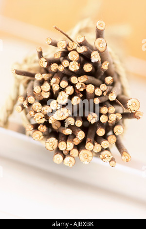 Pile de Bois Banque D'Images