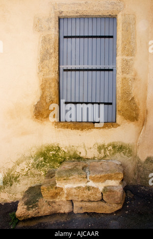 Porte à Lourmarin, France Banque D'Images