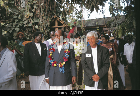 Kabaka Ronald Mutebi II La deuxième à une fonction à Entebbe Ouganda Afrique de l'Est Banque D'Images