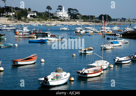 La rivière de l'Odet, Benodet, Finistère, Bretagne, France Bretagne Banque D'Images