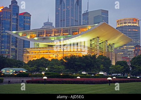 Shanghai Grand Theatre Banque D'Images