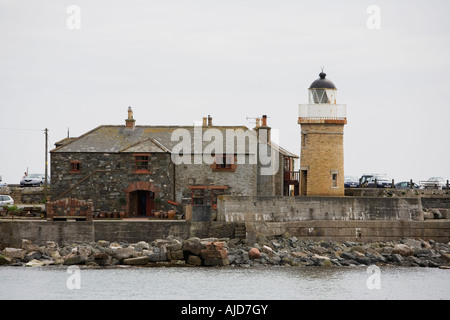 Leuchtturm Portpatrick Dumfries et Galloway Ecosse construit 1883 Banque D'Images