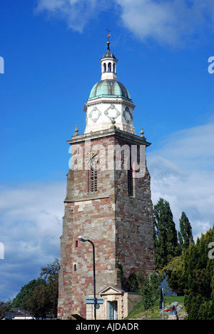 Saint Pierre et Saint Paul Church, le Pepperpot, Upton sur Severn, Worcestershire, Angleterre, RU Banque D'Images