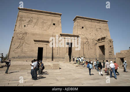 Temple de Philae Banque D'Images