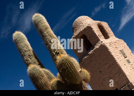 Torre Santa Barbara, Humahuaca, Province de Jujuy, Argentine, Amérique du Sud Banque D'Images