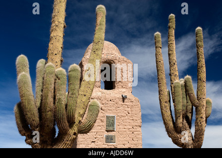 Torre Santa Barbara, Humahuaca, Province de Jujuy, Argentine, Amérique du Sud Banque D'Images