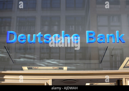 Europa Europe Allemagne Deutschland Berlin Deutsche Bank Banque D'Images