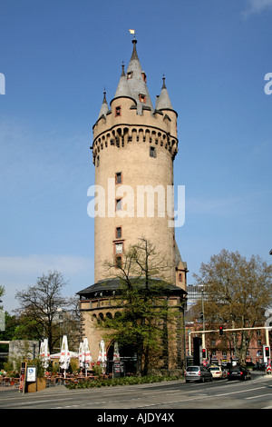 Hesse Hesse Frankfurt Am Main Eschenheimer Tor Gate Turm Tower Banque D'Images