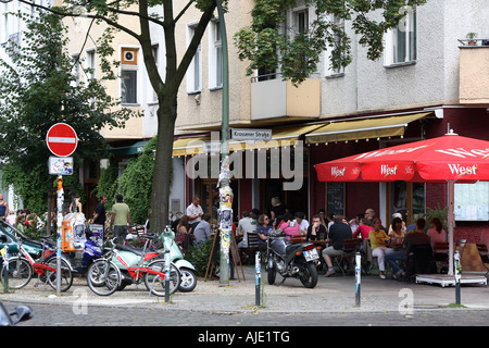 Siemon Dach Strasse Berlin Friedrichshain Kreuzberg Rue Str Banque D'Images