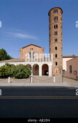 Italie Ravenne la Basilique de Sant Apollinare Nuovo Banque D'Images