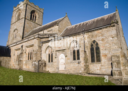 Tonbridge NORTH YORKSHIRE UK St Wilfrid's Church dans ce joli village Wharfedale Banque D'Images