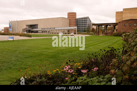 Musée d'état de l'Indiana, située à Indianapolis aux Etats-Unis Banque D'Images