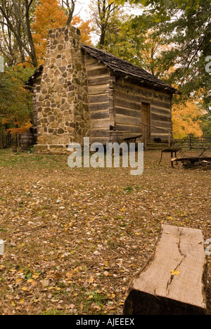 Lincoln Boyhood National Memorial Indiana USA Banque D'Images