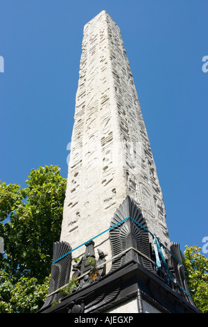 Cleopatra's Needle, Thames Embankment Londres Banque D'Images