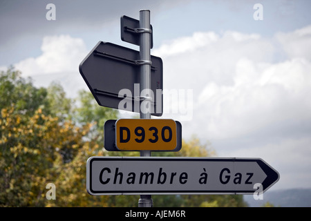 Struthof le seul camp de concentration Nazi situé en France Banque D'Images